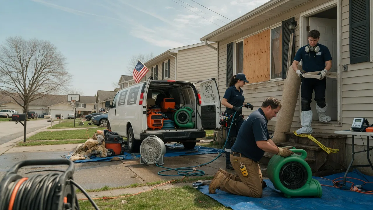 Water Damage Restoration in Tullos, LA near me